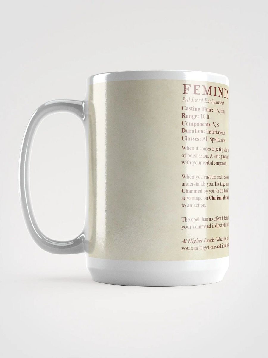 Feminine Wiles Spell Mug product image (6)