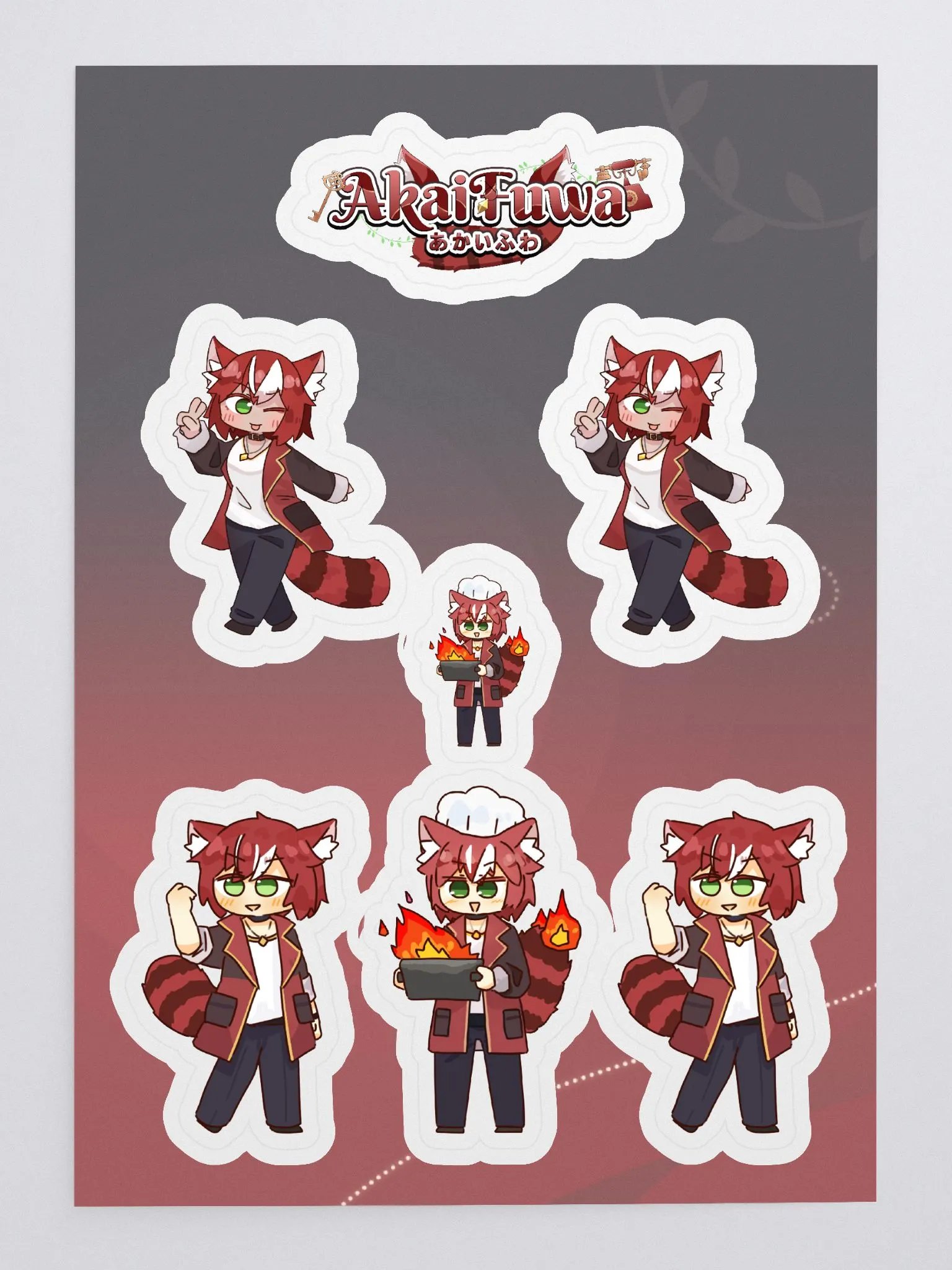 Akaifuwa Stickers Set product image (3)