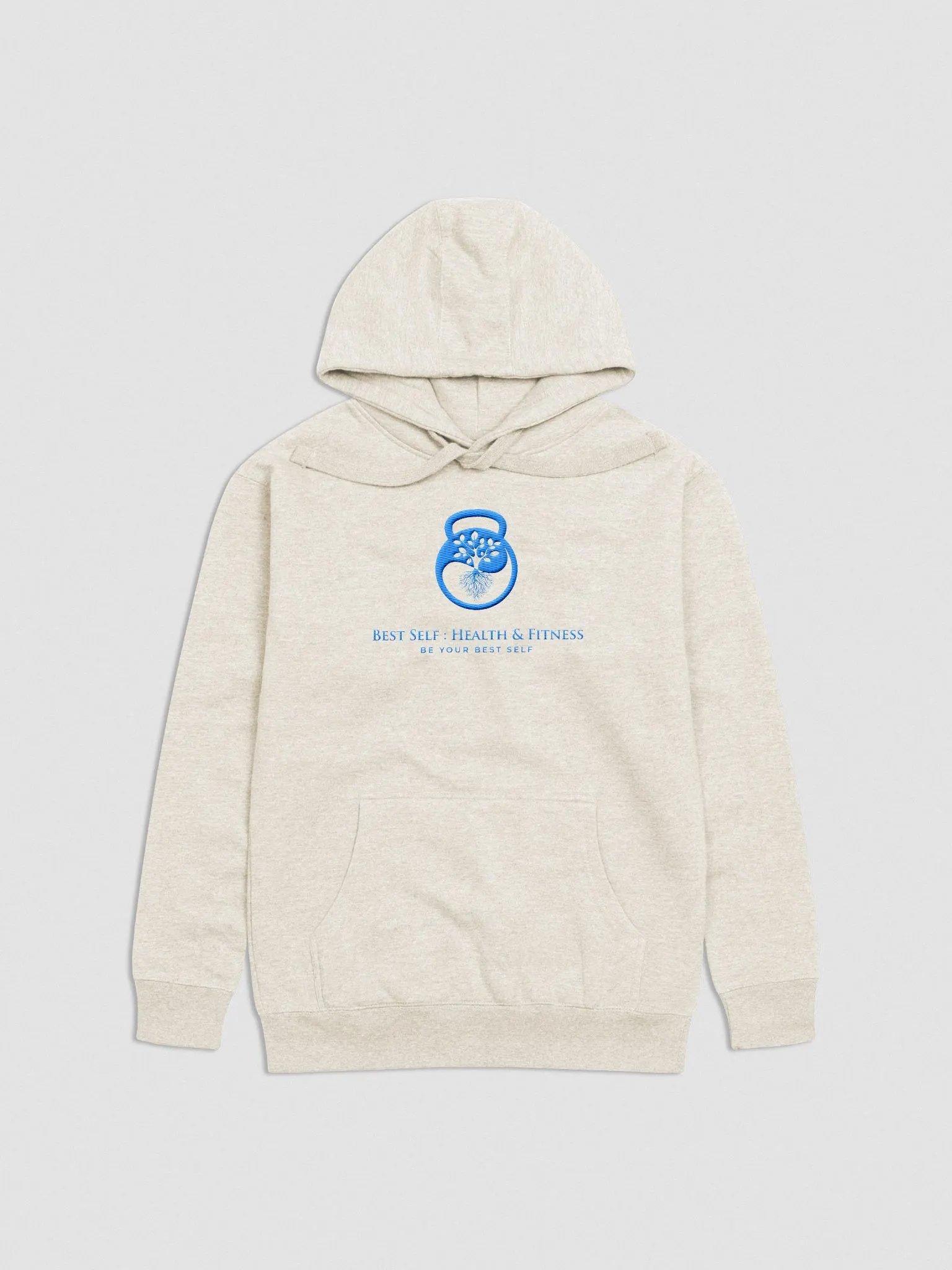 Best Self Hoodie: Blue Logo product image (1)