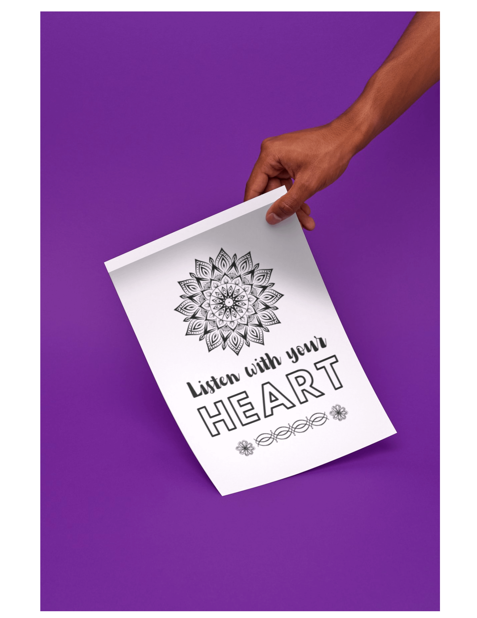 Color of Kindness mini coloring book product image (3)