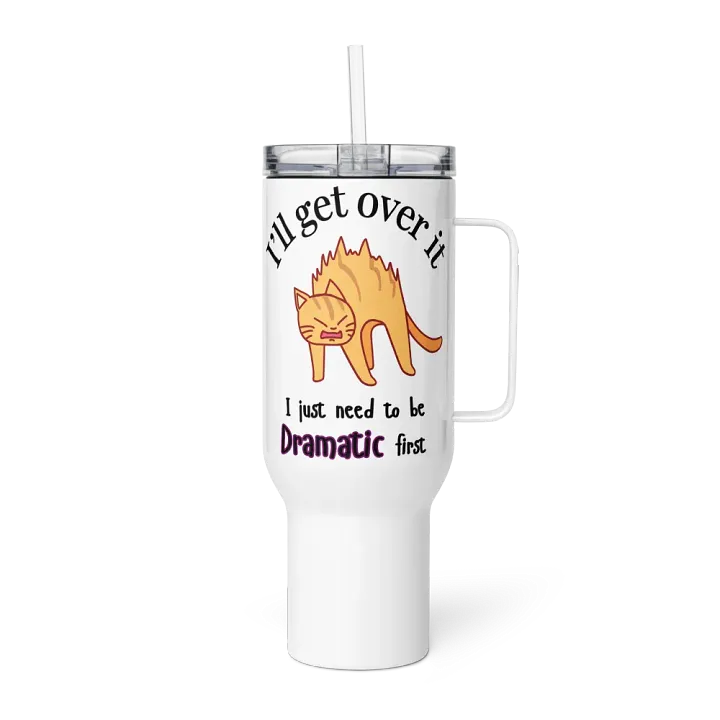 Dramatic 40oz Travel Mug with Handle product image (1)