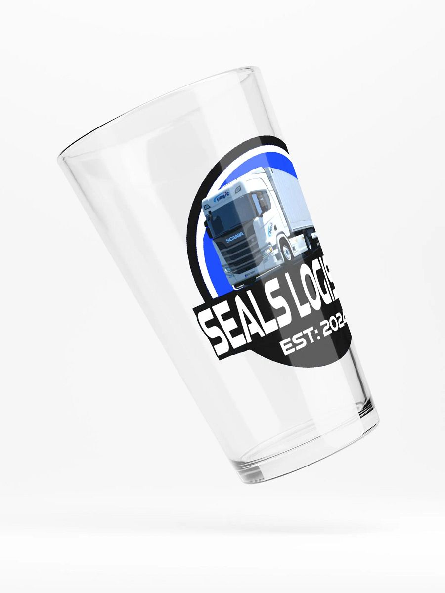 Seals Logistics Pint Glass product image (4)