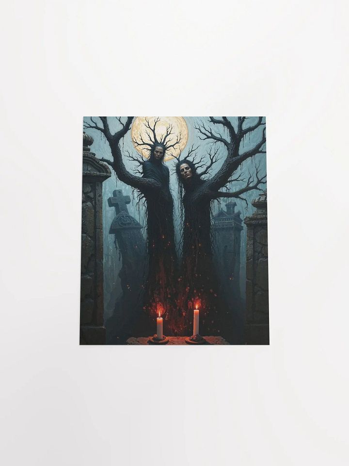 Moonlit Forest Spirits Poster product image (5)