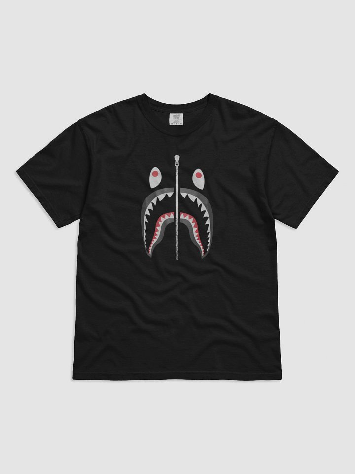 Symmetrical Shark Zipper T-Shirt product image (6)