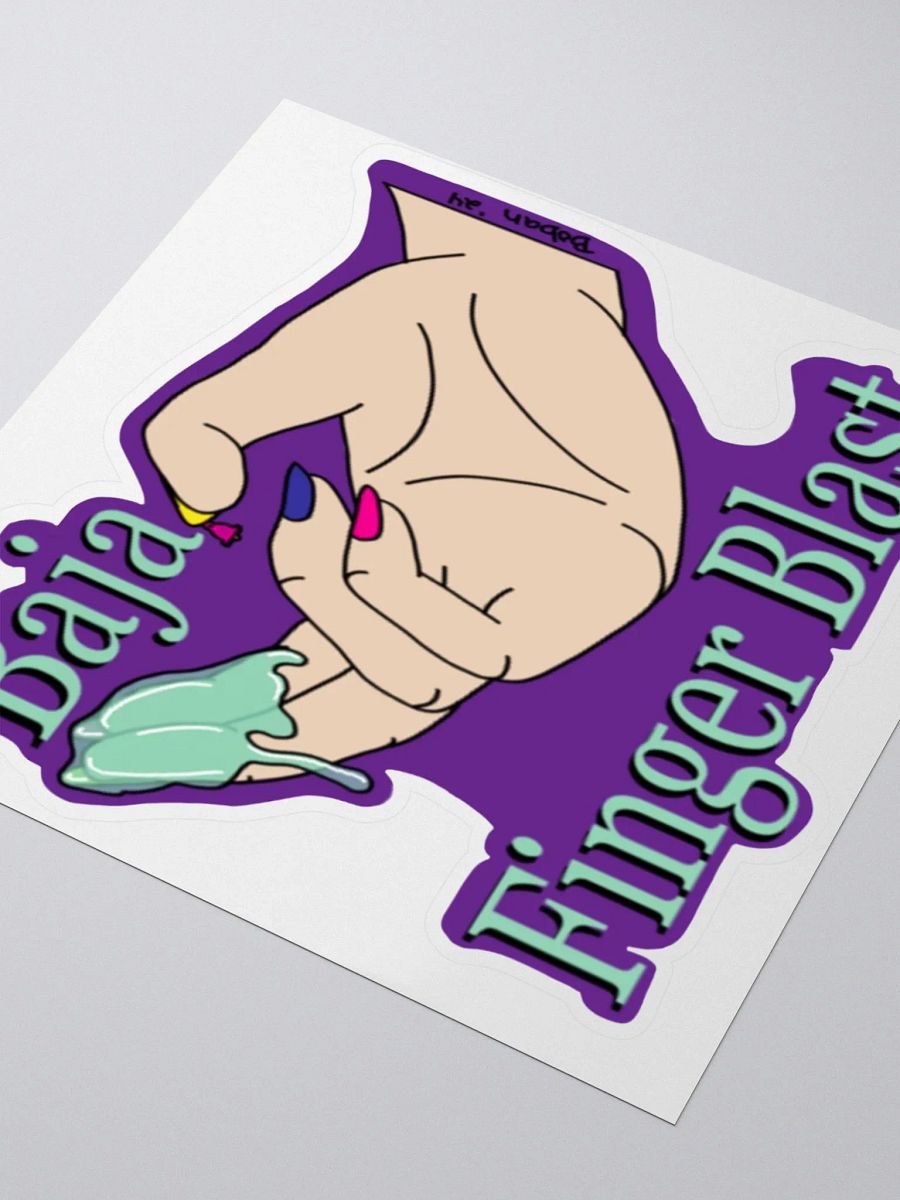 Baja Finger Blast Sticker product image (3)