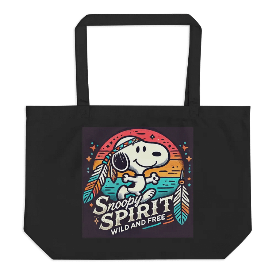Wild and Free Snoopy Spirit Tote product image (1)