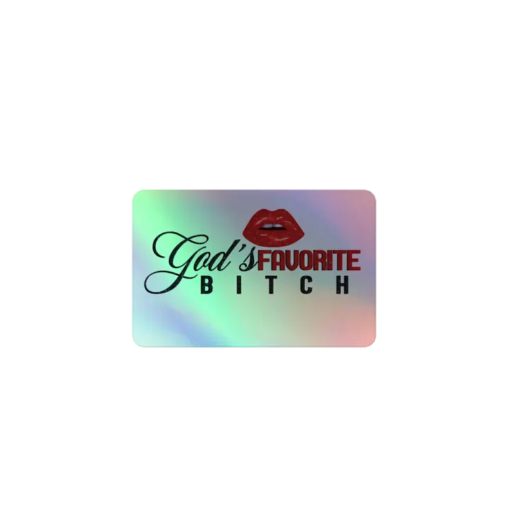 GOD'S FAVORITE STICKER product image (1)