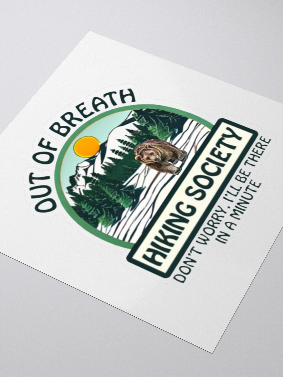 Out of Breath Hiking Society - Sticker product image (3)