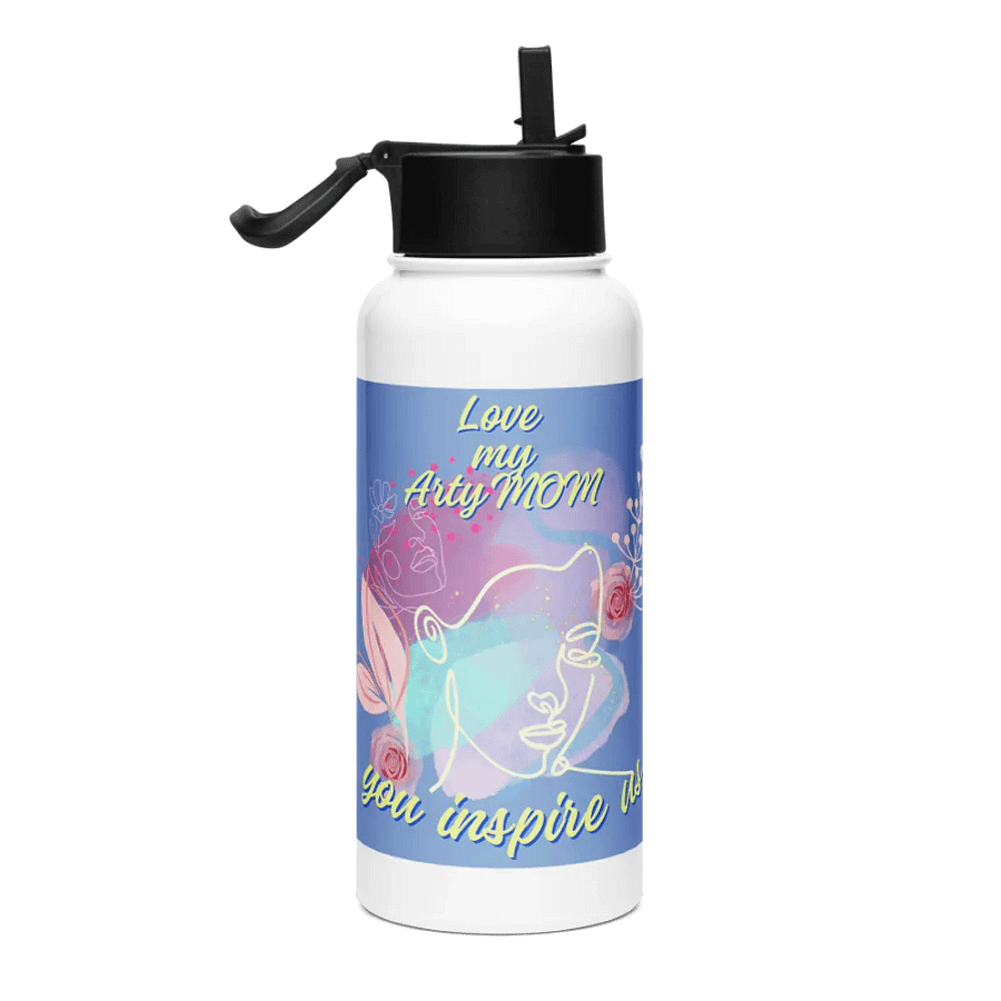 love arty mom Water Bottle Sip in style with our Arty Inspiration Travel Mug. gift for mom on mathersday product image (4)