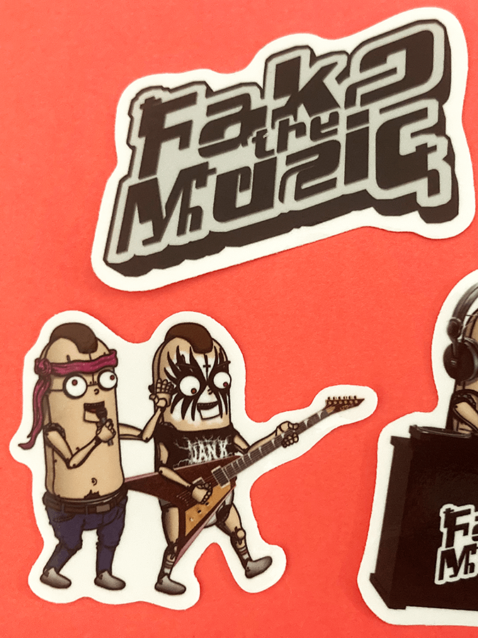 Fake The Music - Sticker Pack #1 product image (2)