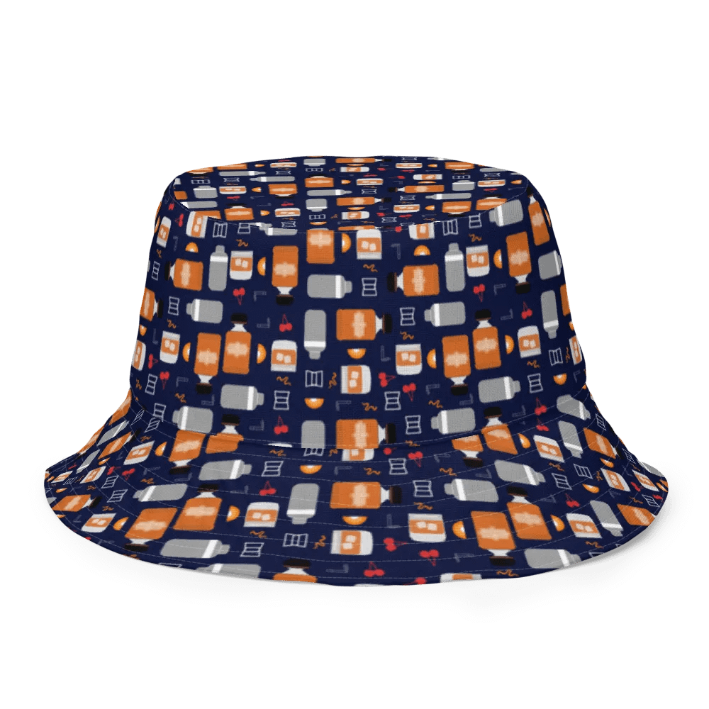 Bourbon Pattern Reversible Bucket Hat product image (2)