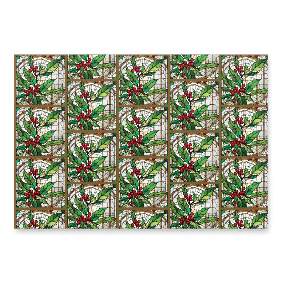 Mezmerizing Mistletoe Wrapping Paper Set product image (3)