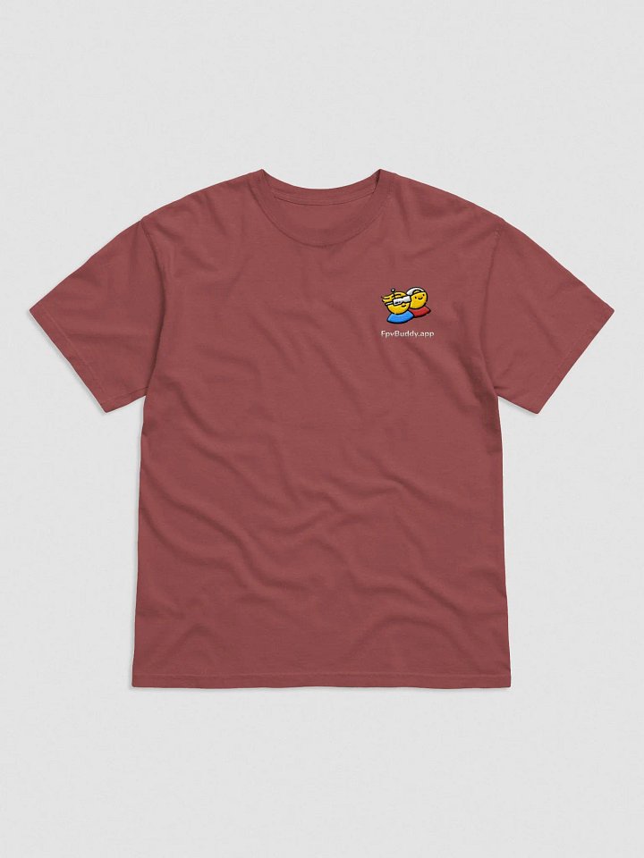 FpvBuddy embroidered t-shirt product image (1)
