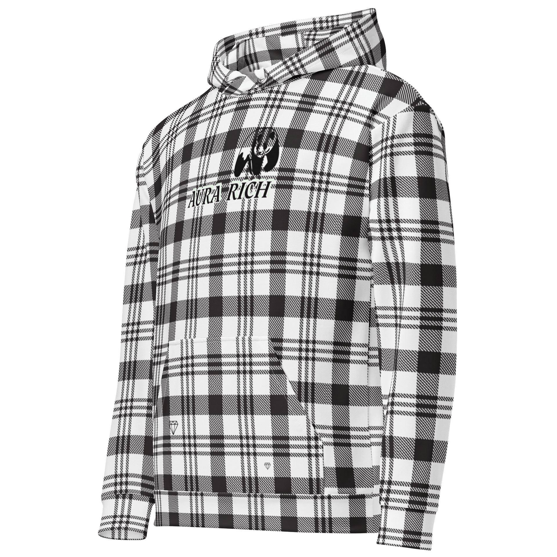 AURA11 Tartan Dreams Unisex Hoodie product image (2)