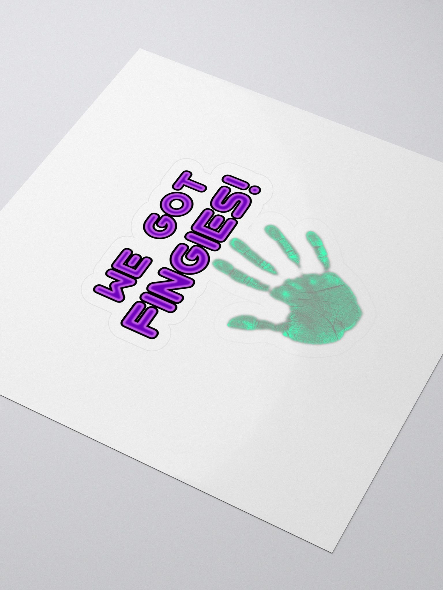 Fingies Kiss Cut Stickers product image (3)