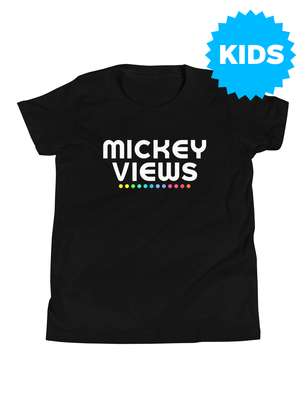 Mickey Views Future Font Kids T-Shirt product image (1)
