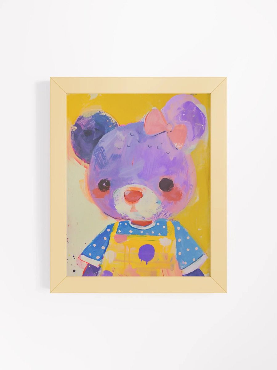 Whimsical Teddy Bear Framed Poster product image (8)