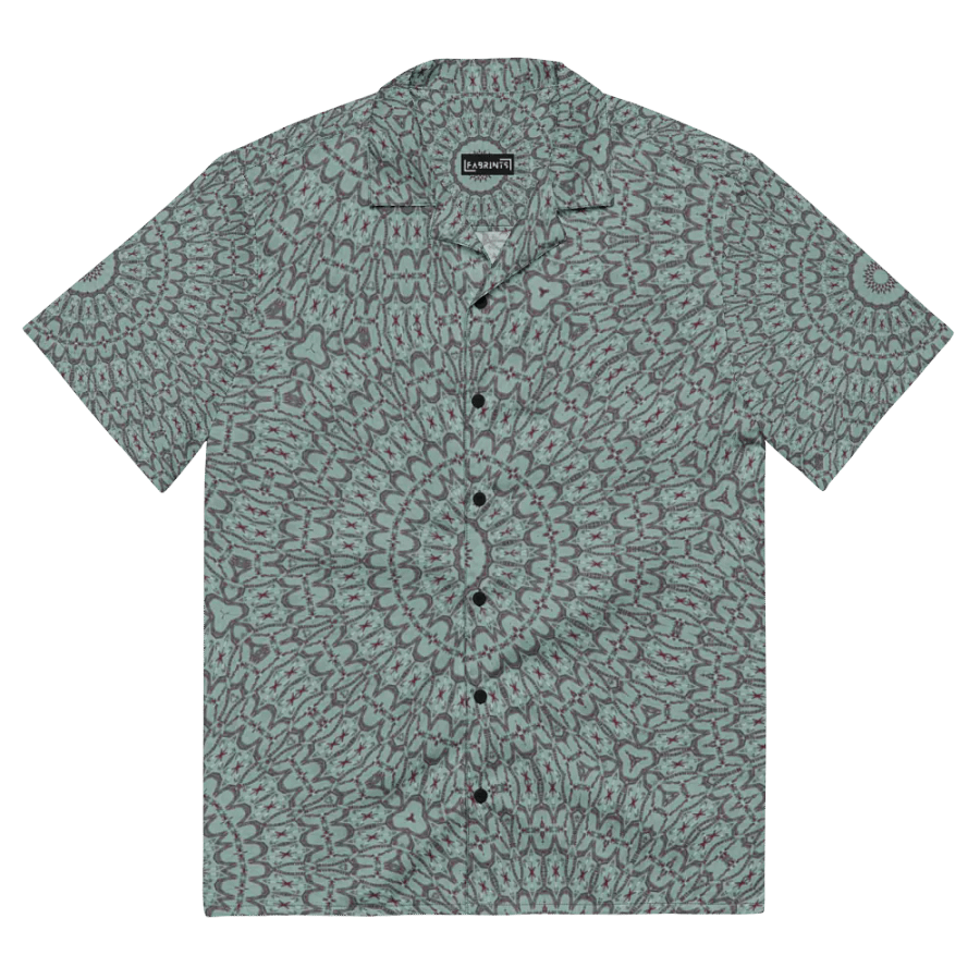 Pakistan's Ajrak Groove: Funky Floral Fusion: Hawaiian Shirt product image (2)