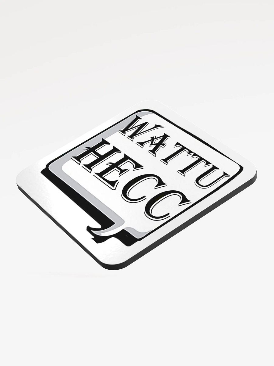 wattuhecc Glossed Cork Coaster product image (3)