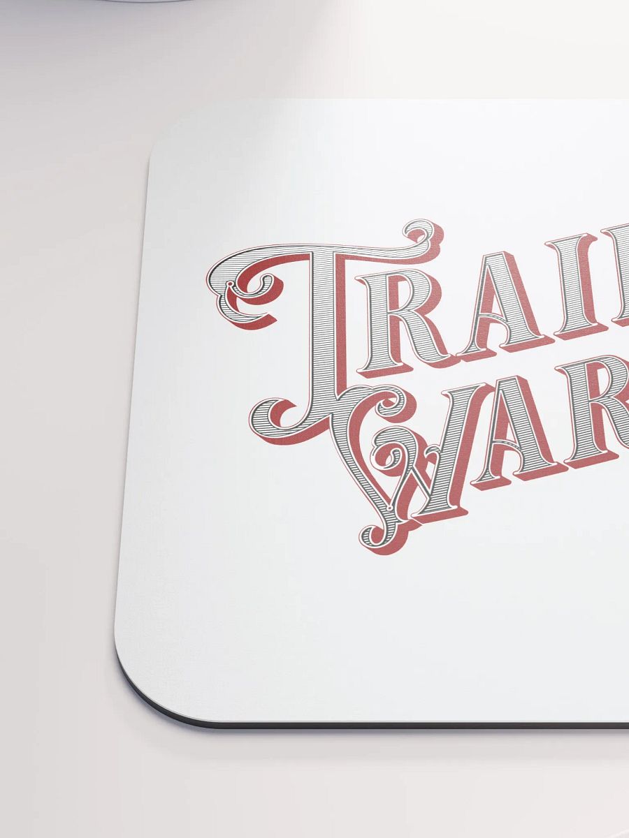 Red w/ Gradient Classic Trail Warriors Emblem Mouse Pad product image (6)