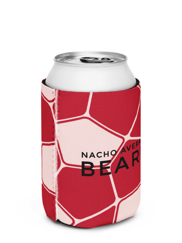 Coozie Can Cooler (Design: Nacho Average Beard) product image (3)