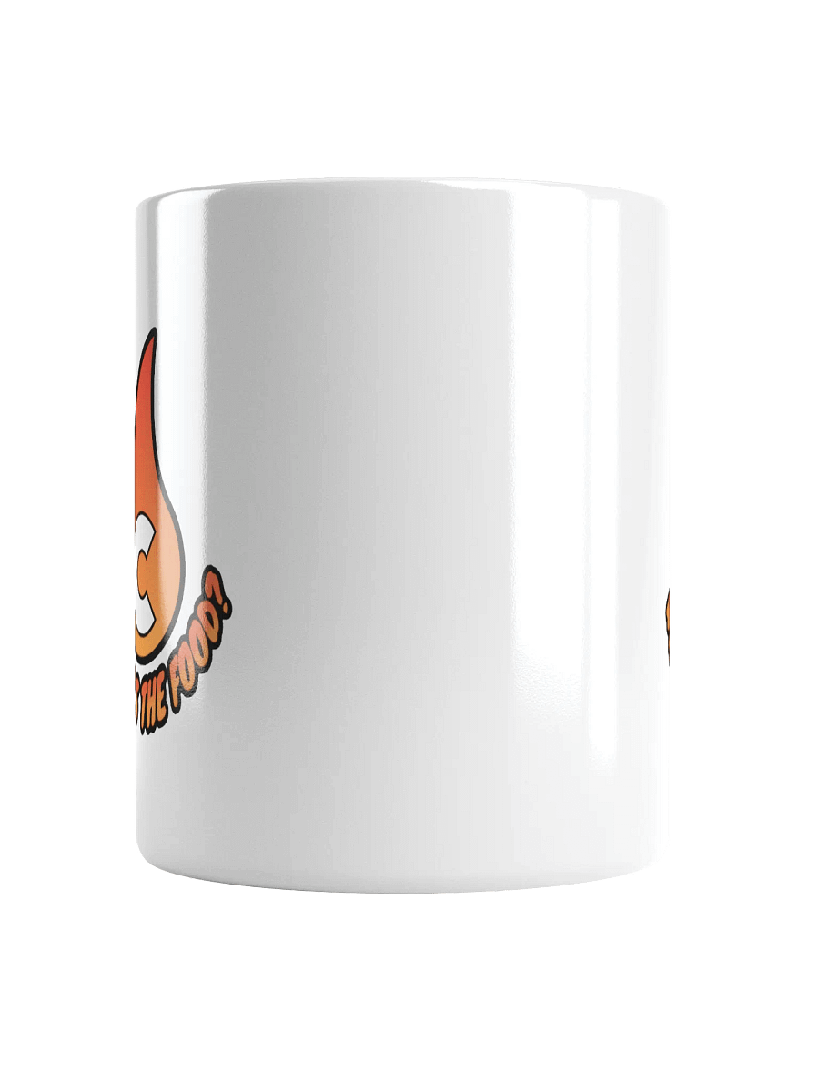 Where's The Food White Glossy Mug product image (4)