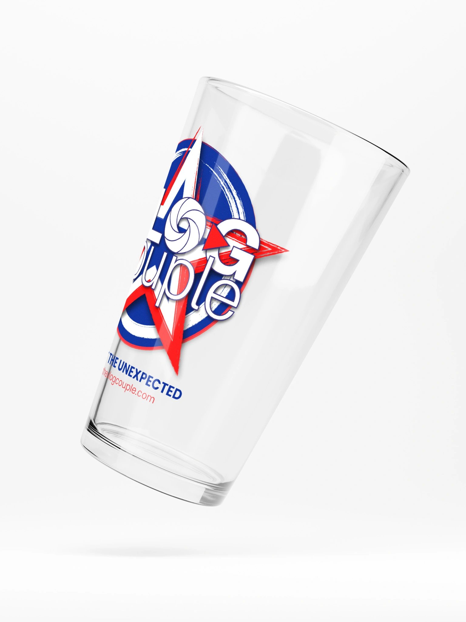 The Vlog Couple Beer Glass product image (5)
