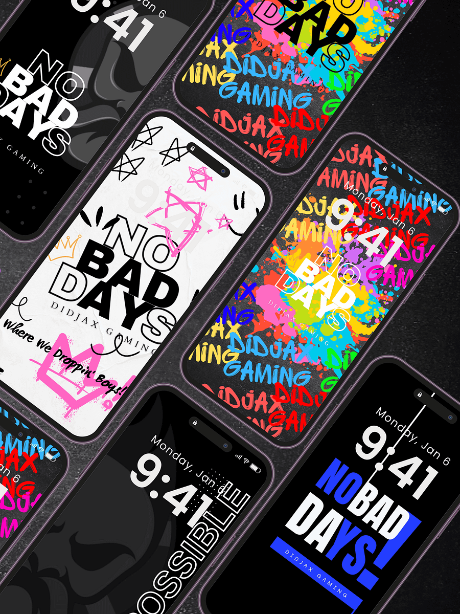 Complete Didjax Gaming Mobile Wallpaper Pack product image (1)