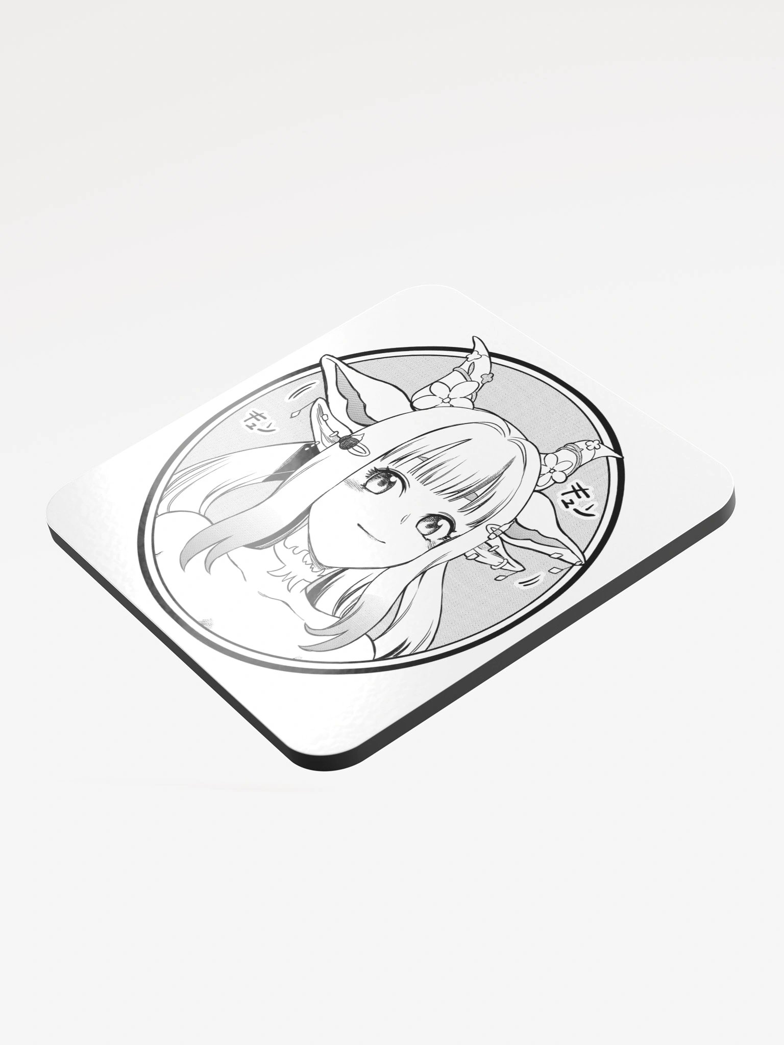 Cowfie Coaster {Cowfie Portrait} ~ (2/3) product image (3)