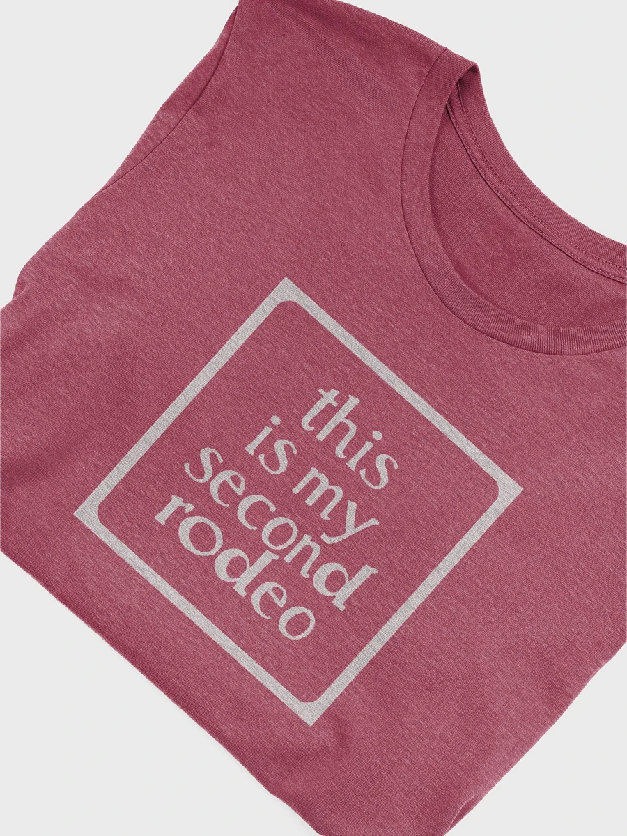 Stylish Statement Tee: 'This is My Second Rodeo' product image (76)