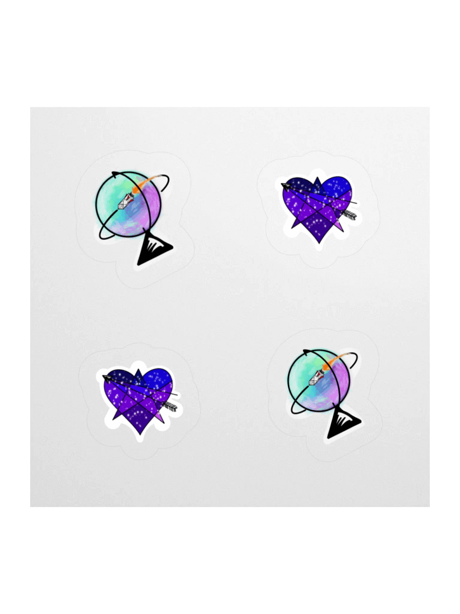 'Stars, Scenery, and Us' EP Tiny Sticker Set product image (1)