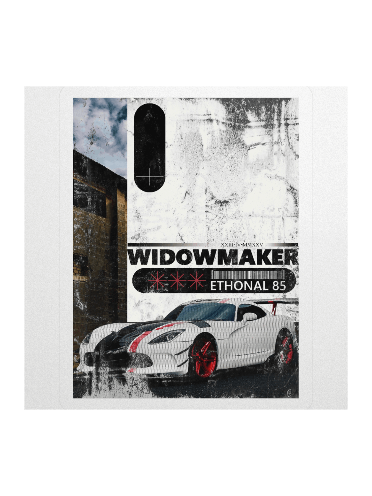 Widowmaker E85 Worn | Kiss-cut Sticker product image (1)