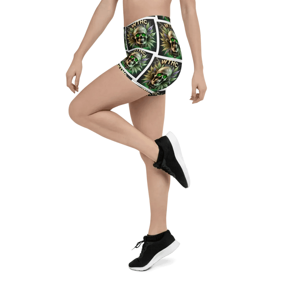 Glowing Skull All-Over Shorts product image (4)
