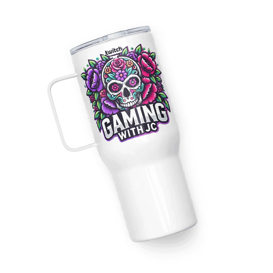 Sull Flower Twitch Logo Insulated cup product image (5)
