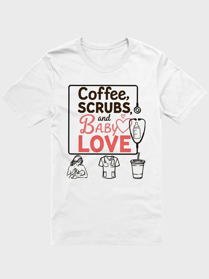 Heartfelt Medical Scrubs T-Shirt product image (1)