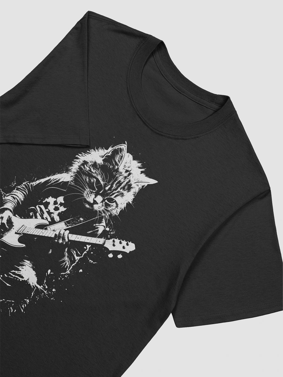 Cat Playing Guitar Tee (03) product image (55)