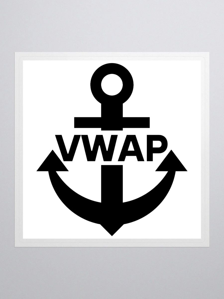 Anchored VWAP Sticker (White Background) product image (2)