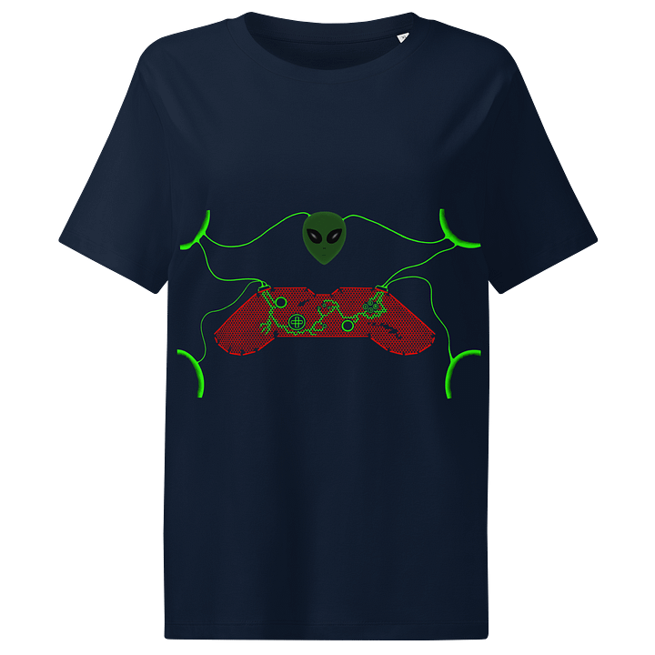 Galactic Gamer Organic T-Shirt product image (1)