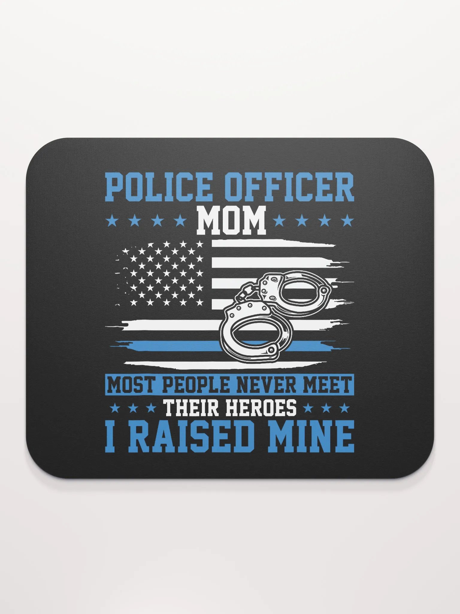 Police Officer Mom - Mouse Pad product image (2)