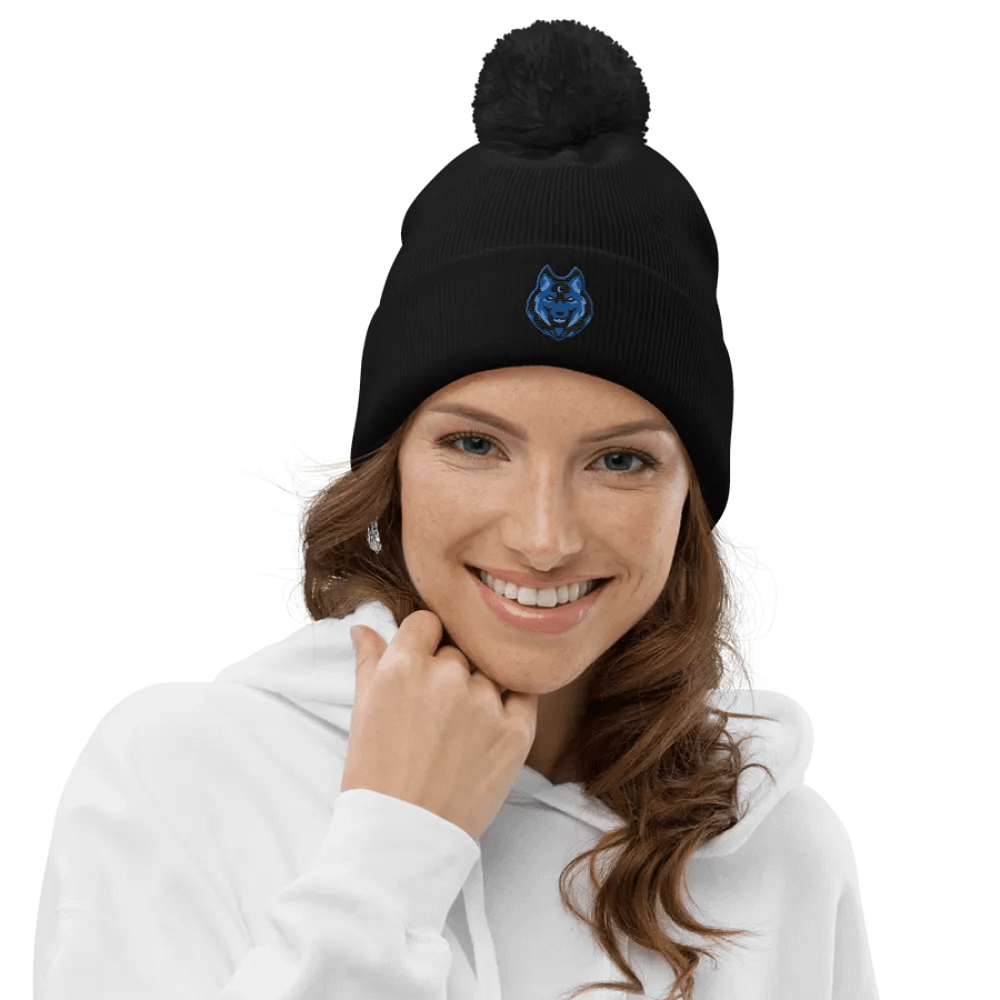 Lunar Wolf Pom-Pom Beanie product image (5)