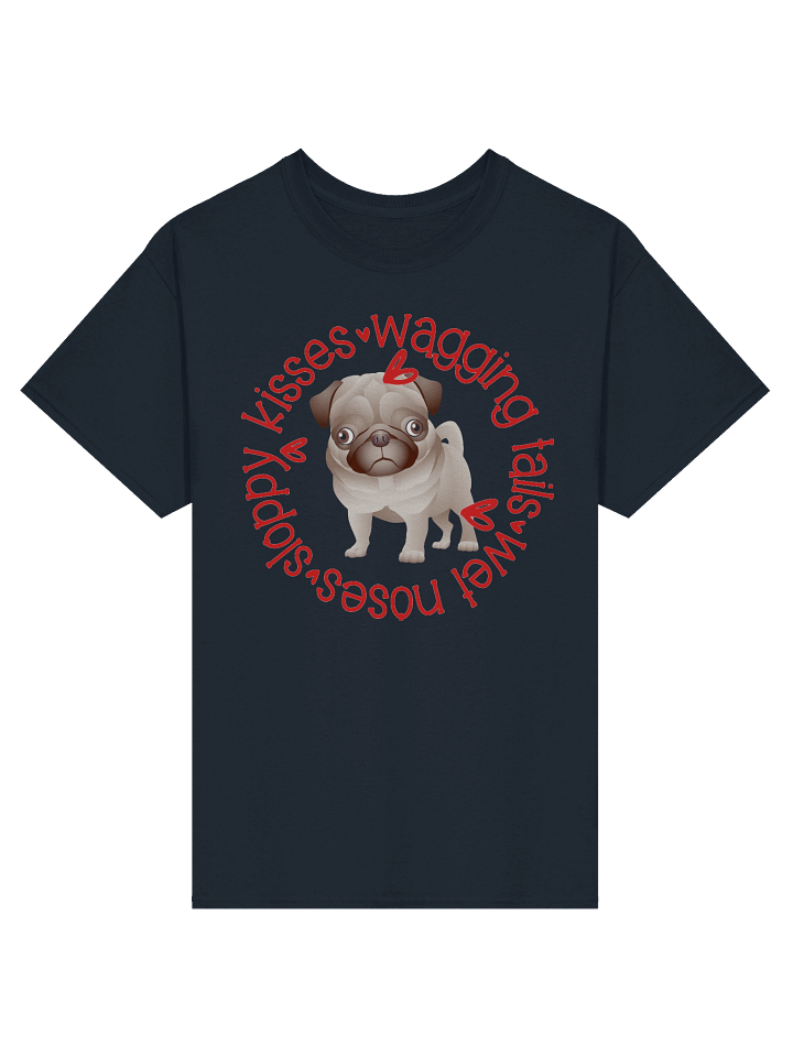 Sloppy Kisses Pug T product image (25)