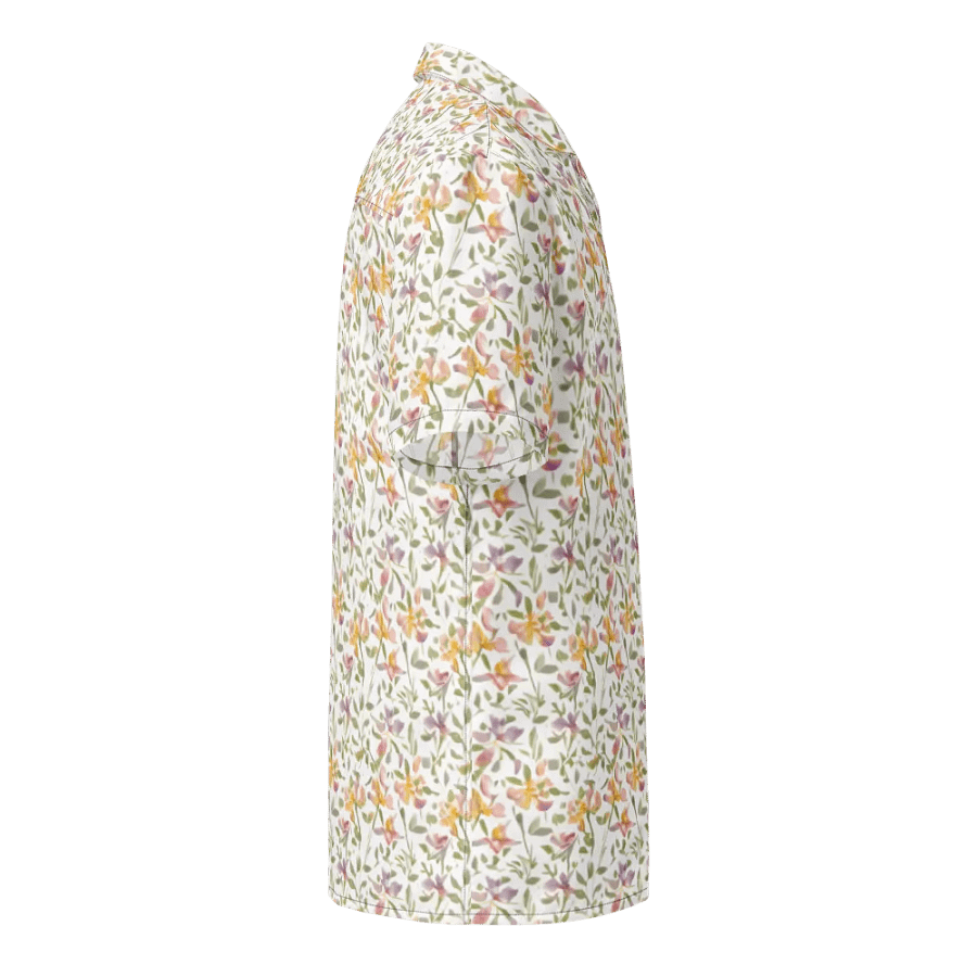 Floral Pattern Freesia Flowers Hawaiian Shirt product image (4)