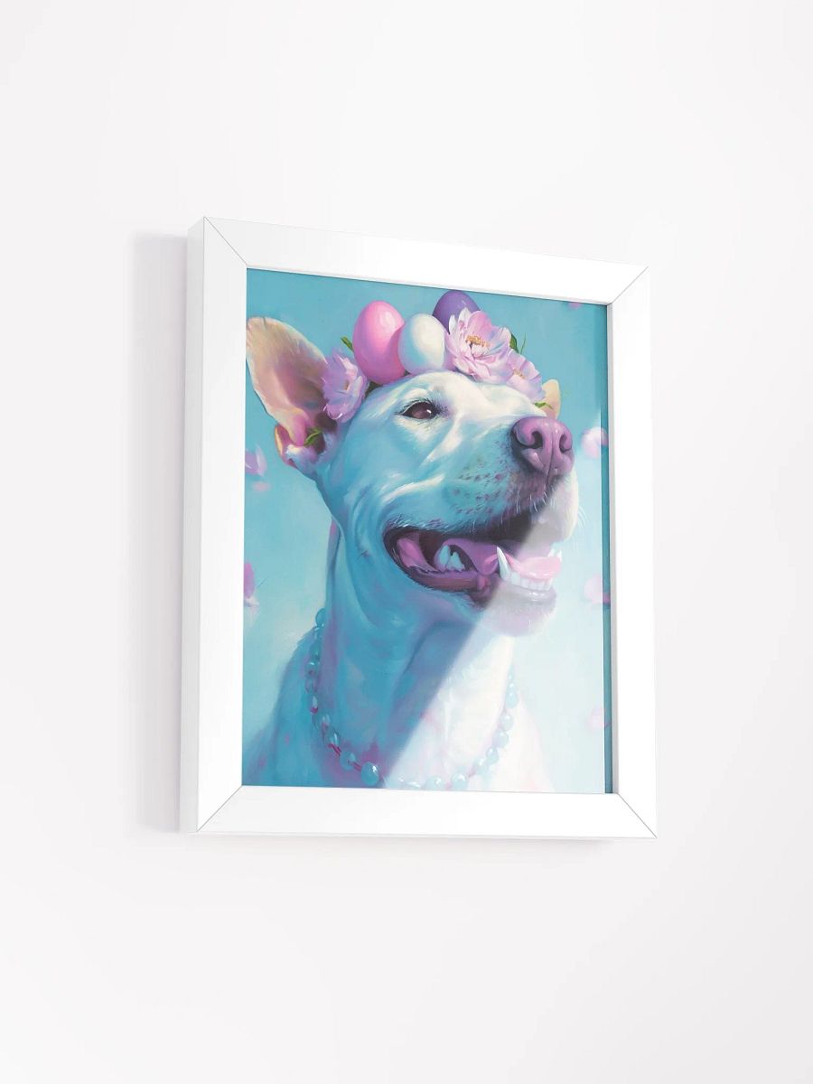 Springtime Paws: Framed Dog Art Print product image (2)