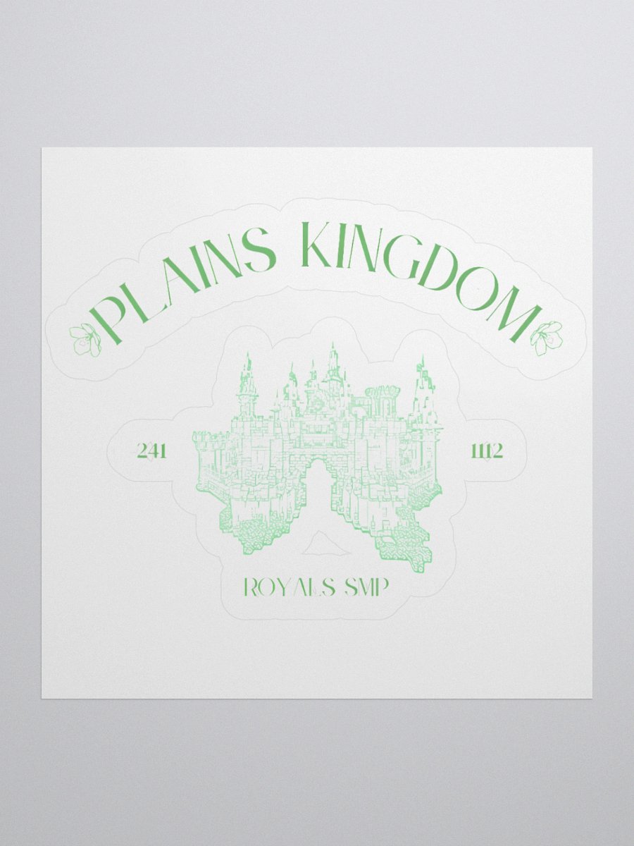 Royals SMP Plains Kingdom Sticker product image (1)