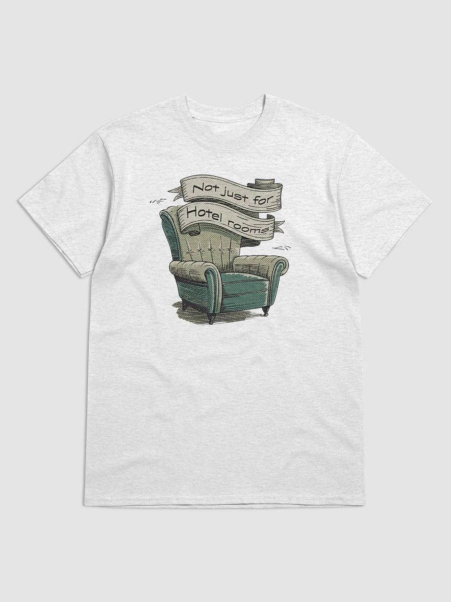 Not just for hotel rooms Cuck Chair heavyweight T-shirt product image (2)