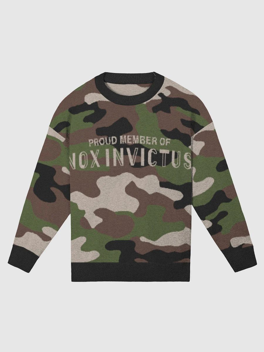 Nox Invictus Camo Knit Crewneck product image (1)