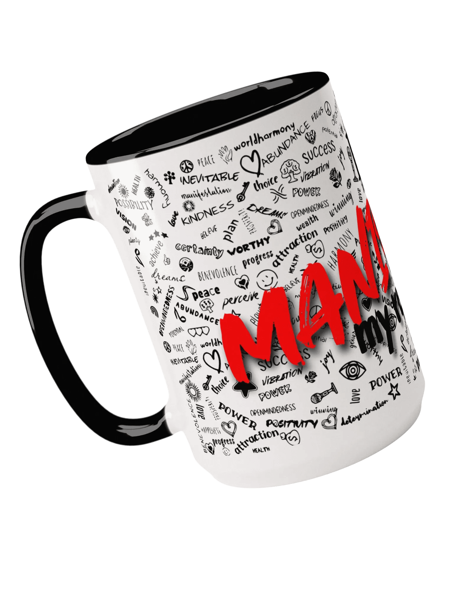 Manifest Your Reality Mug, Red product image (3)