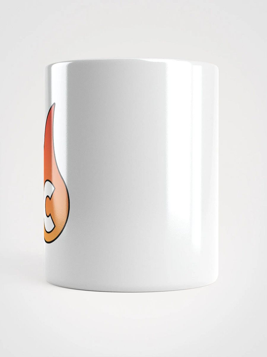 Logo V1 White Glossy Mug product image (5)