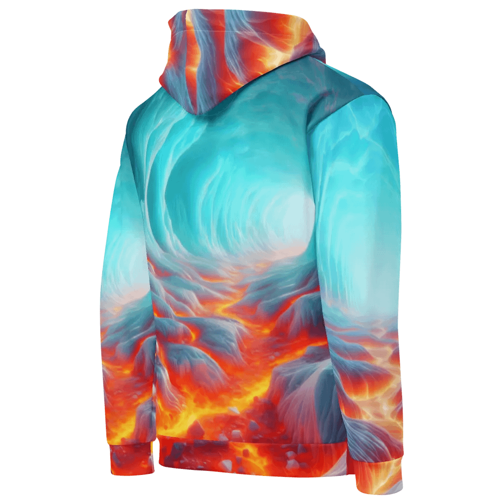 Fire and Ice - Molten Lava Meets Ice #36 product image (7)