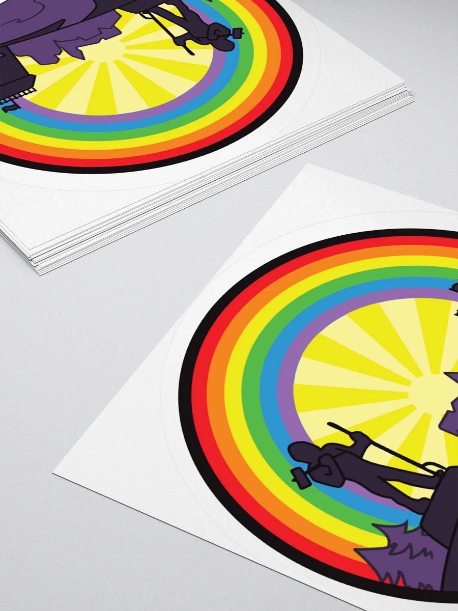 Bangor Pride Full Logo Sticker product image (4)